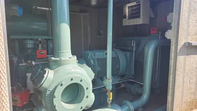 Enclosed Ariel JGP/2 Gas Compressor Package 150PSI 125HP Electric Motor