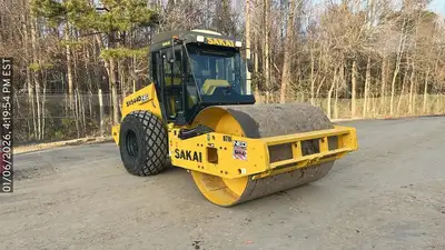 Used 2024 SAKAI SV544D Single Drum Rollers North Carolina US | National Equipment Dealers #1422707