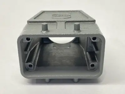 19300100428 | Harting  Heavy Duty Han B Hood Top Entry HC 4 Pegs M40 - New Other