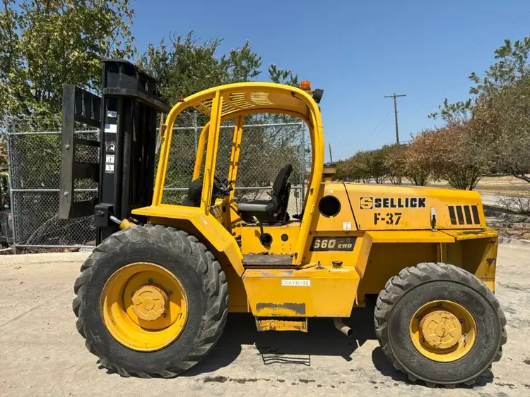Used SELLICK S-60 Internal Combustion Forklifts: Pneumatic Tire Texas US | 4K Lift Co #1503967