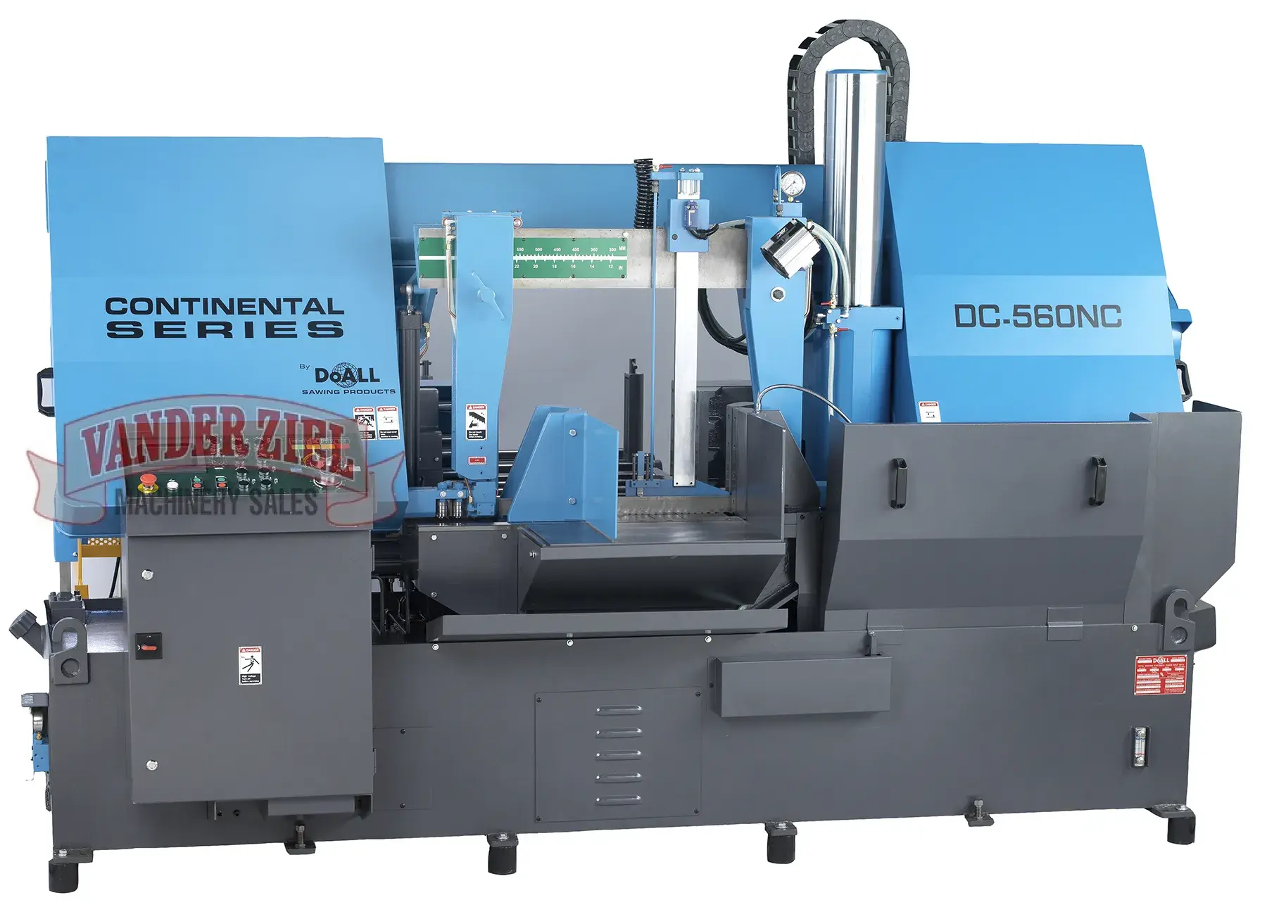 New | in-Stock DOALL DC-560NC Horizontal Band Saws Michigan US | Vander Ziel Machinery Sales #480301