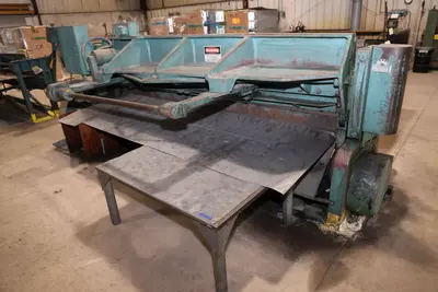 Used 1972 Wysong 1010-RD Power Squaring Shears (Gauge) New Jersey US | Machinery Values #1324551