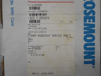 Rosemount Model 1151 Pressure Transmitter Assembly 1151AP5S22B7 New NIB