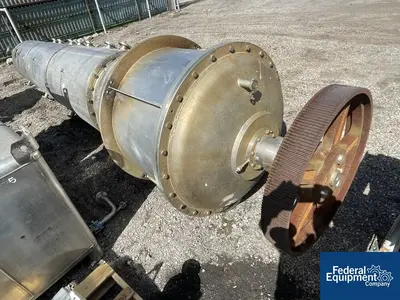 USED Votator 158 Sq Ft Votator Wiped Film Evaporator, 304 S/S