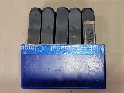 10 mm Steel Marking Stamps