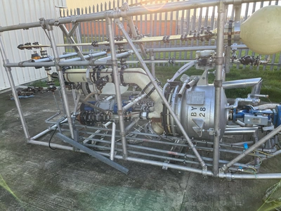 75L Glass Lined JKTD Cannon  Reactor Rig