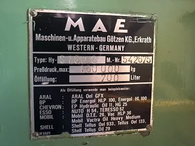 MAE 150 Tonne Hydraulic Press Press Brakes | Charter Auctions (17)