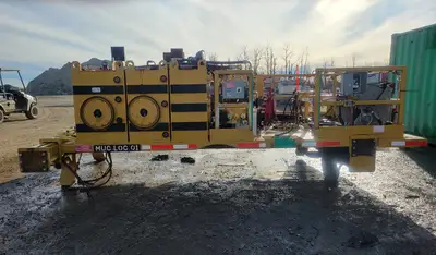 Diesel Fuel & Oil Lube Cassette Skid