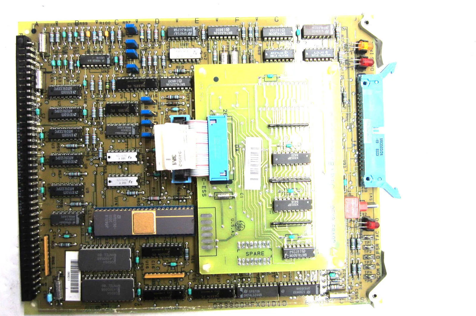 USED GENERAL ELECTRIC DS3800HFXD1D1D PC BOARD W/ DS3800DFXB1B1C