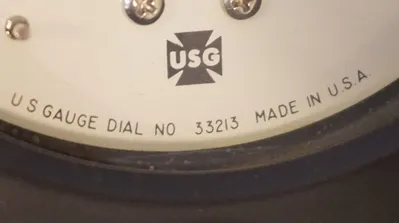 NEW USG 5" 33213 PRESSURE GAUGE RANGE 500-3000