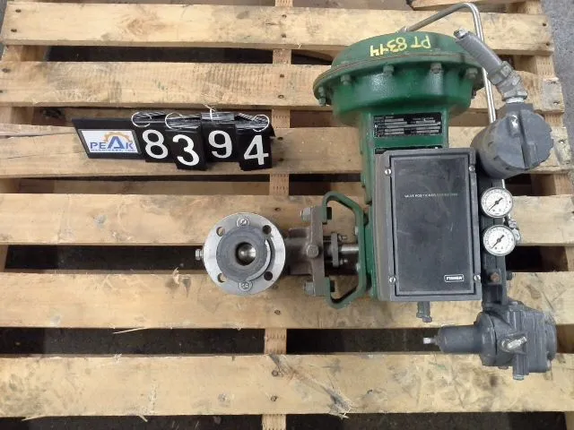 Fisher 1.5" V150 V-Ball Control Valve