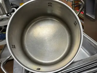 Used Winco Used Winco 8 Quart Heavy-Duty Stainless Steel Stock Pot - TH2 Pans Illinois US | Falcon Restaurant Supply #1374904