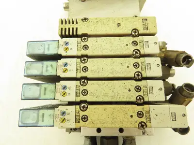 SMC EX260-SDN4 Devicenet Fieldbus 5-Station Solenoid Valve Manifold SY5200-5UD1