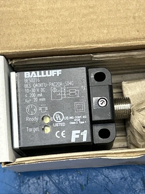 NEW Balluff BES Q40KFU-PAC20A-S04G
