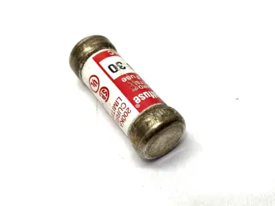 USED LITTELFUSE CURRENT-LIMITING POWR-GARD FUSE CLASS T 600VAC 30A