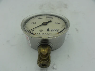 NEW ASHCROFT 63W3005