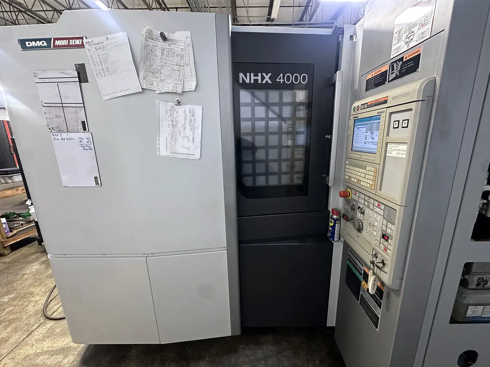 Used 2013 MORI-SEIKI NHX4000 Horizontal Machining Centers Illinois US | Machinery Marketing International #1293548