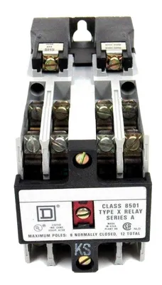 NEW SQUARE D 8501-XO-60 RELAY TYPE X 8501XO60