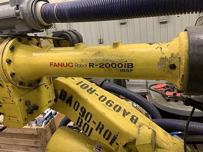 Used 2011 FANUC R2000IB/165F 6 AXIS CNC ROBOT WITH R30IA CONTROLLER Robots | Harbor Machinery Inc. #1283317