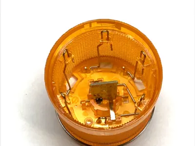 USED SIEMENS YELLOW LED STACK LIGHT MODULE 24V AC/DC LOT OF 3
