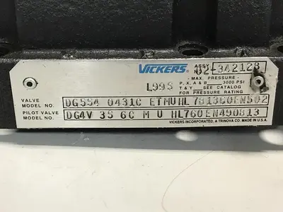 USED VICKERS DG4V-3S-6C-M-U-HL-60-EN490-B13
