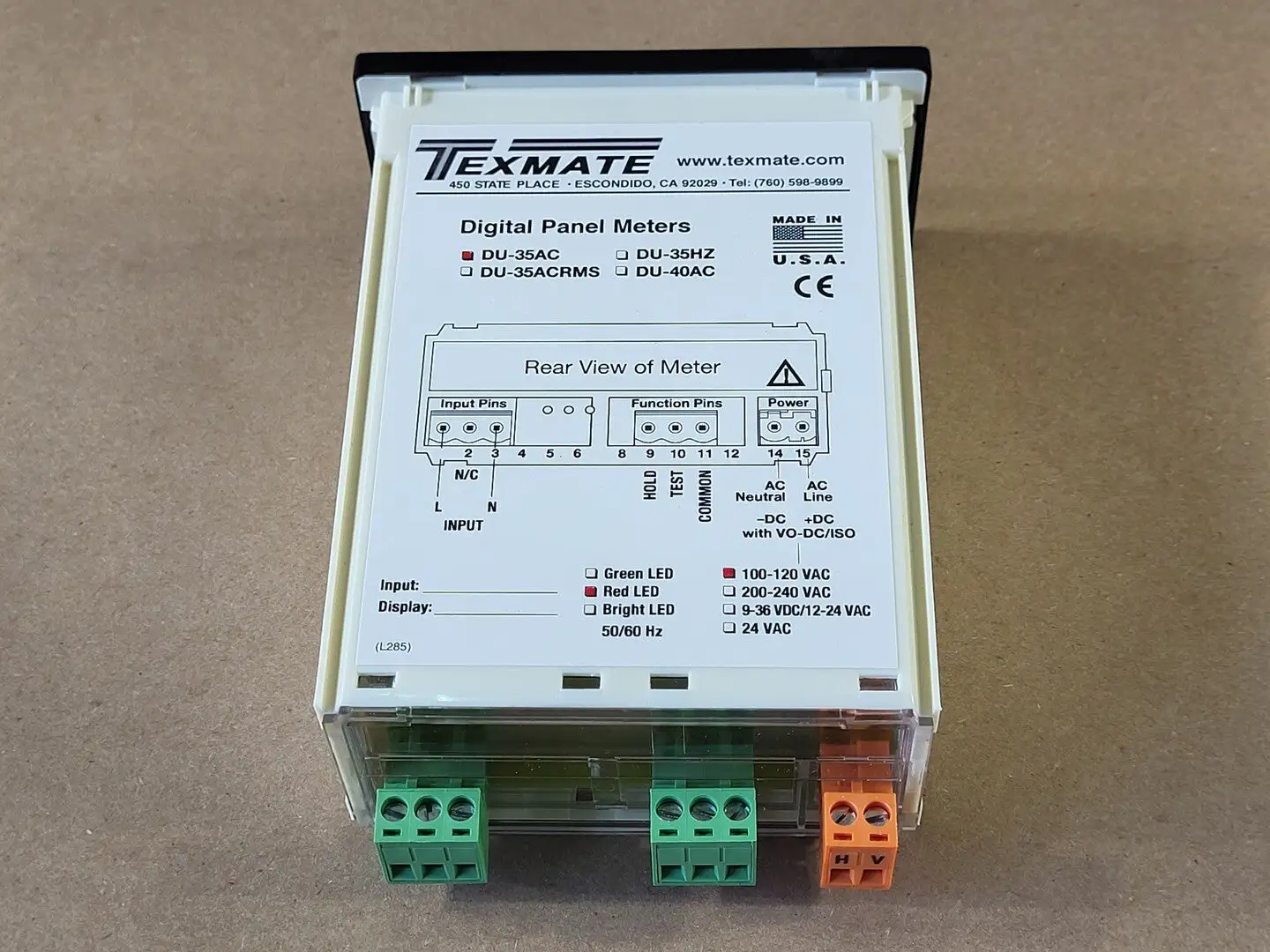 NEW TEXTMATE DU-35AC