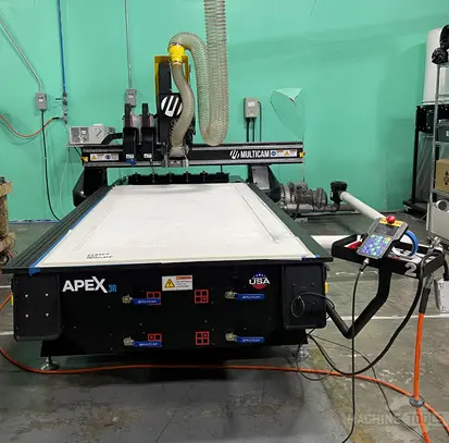 Used 2022 MULTICAM APEX3R CNC Routers Florida US | Southern Fabricating Machinery Sales, Inc. #80969