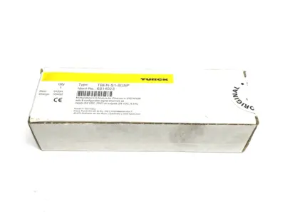 NEW TURCK COMPACT MULTIPROTOCOL I/O MODULE FOR ETHERNET TBEN-S1-8DXP
