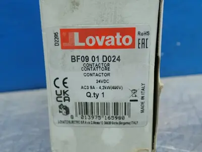 New | in-Stock LOVATO ELECTRIC BF0901D024 PLC Contactors Ohio US | HGR 24 #1084944