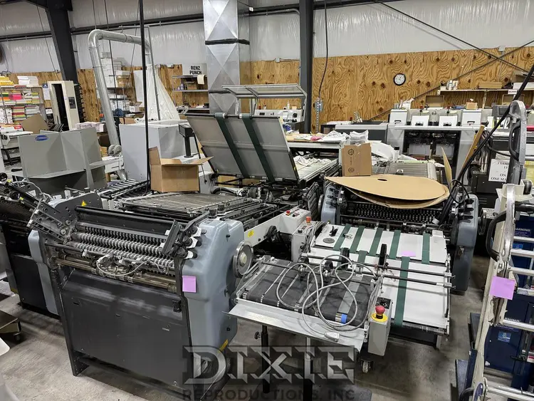 Used HEIDELBERG STAHL FOLDER Binding Equipment Tennessee US | Dixie Reproductions, Inc. #397600