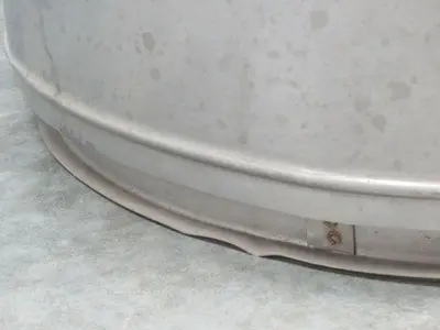 Metal Fab 20PIC42-440 Stainless Double Wall Pressure Chimney Pipe Duct 20" x 42"