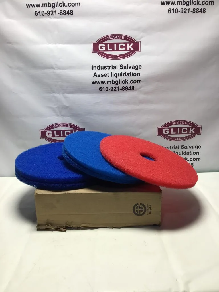 Global Industrial 20206 17″ Assorted Floor Scrubbing Pads