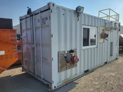 100HP Dewatering Pump Station Package w/ Weatherproof Enclosure