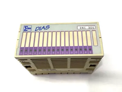 Used Sigmatek DIAS Digital Input Module DNC 305 BROKEN PLASTIC Input / Output Modules Michigan US | Maverick Industrial Sales #1395927