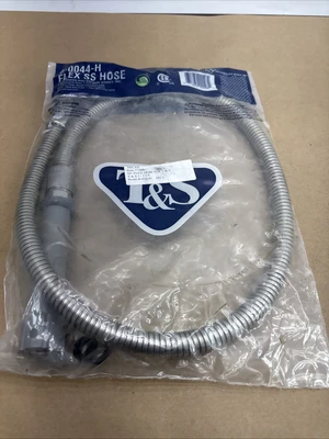 New Replacement B-0044-H Pre-Rinse Hose for T&S Brass 44 Inches Fast Shipping.