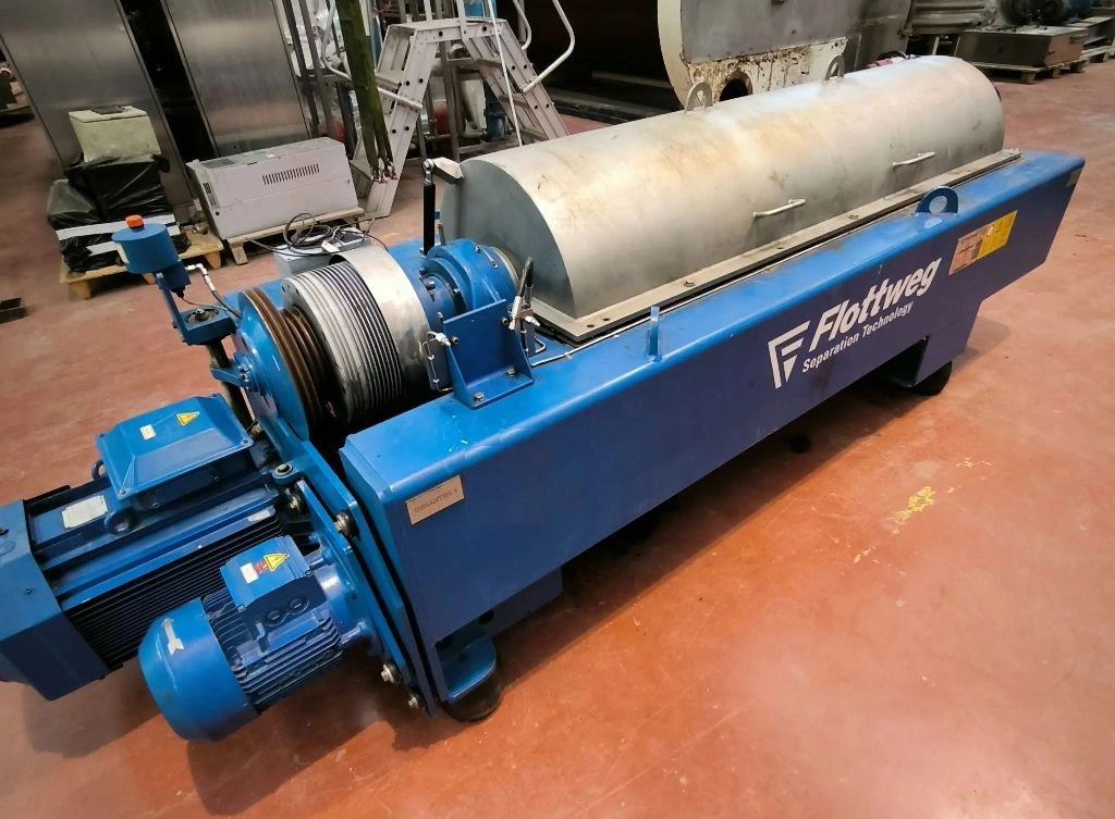 (2) Flottweg Z4E-4/454 decanter centrifuges, 316SS.