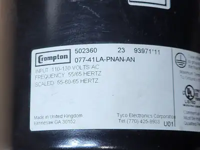 USED CROMPTON INSTRUMENTS 077-41LA-PNAN-AN