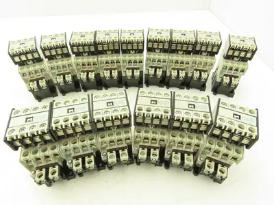 Mitsubishi Electric S-N10 Motor Starter Contactor 5Hp 13A 600VAC Lot of 15
