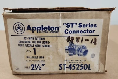 NEW Appleton Electric ST-45250L