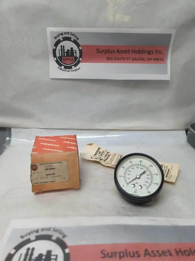 New | in-Stock MARSH J5052 Lab Manometers Ohio US | Surplus Asset Holdings #1225805