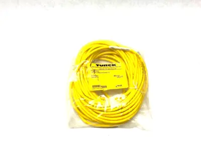 USED TURCK EUROFAST DOUBLE ENDED M12 CORDSET