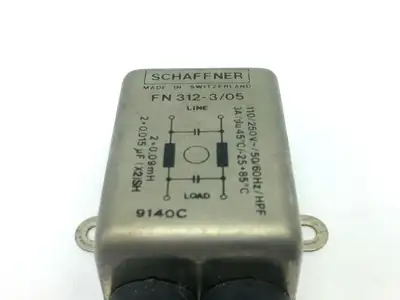 USED SCHAFFNER POWER LINE FILTER