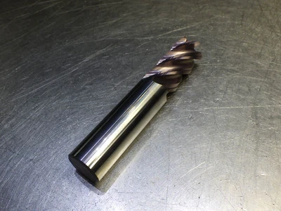 Kyocera / SGS 3/4" 5 Flute Carbide Cr Endmill 3/4" Shank .01" R 38862 (LOC2864A)