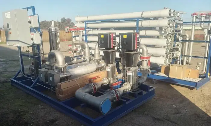 Used 2019 EVOQUA WATER TECHNOLOGIES RO/DI SYSTEM WITH SOFTENING CAPABILITY Reverse Osmosis Equipment California US | Machinery & Equipment #139096