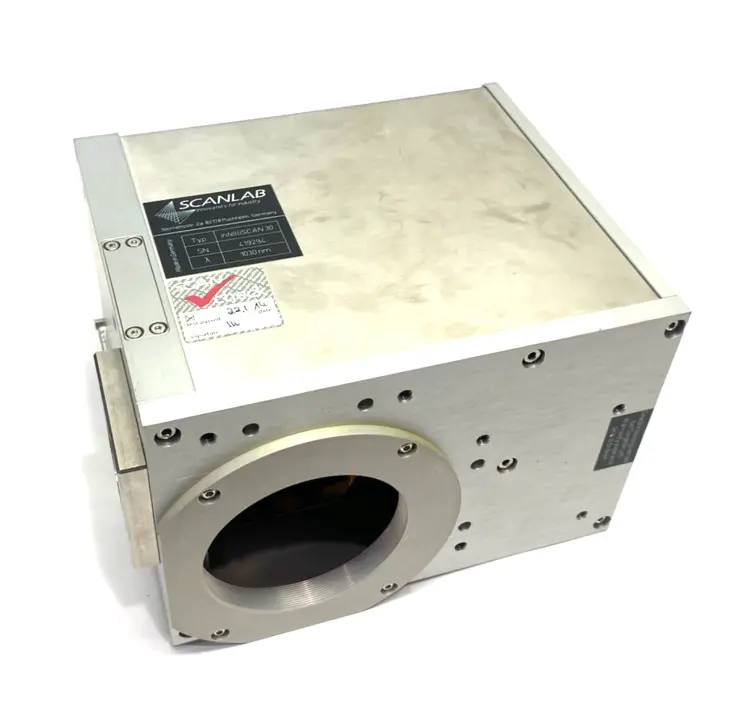 Used Scanlab Analog Position Detector Scan Head 30mm Aperture 1030nm Laser Accessories and Consumables Michigan US | Maverick Industrial Sales #1507986