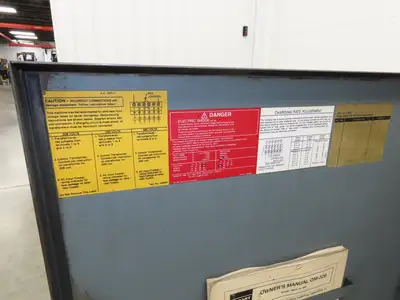 Hobart 725C324 Forklift Battery Accu-Charger 48V 601-725Ah 145A 208/240/480V 3Ph