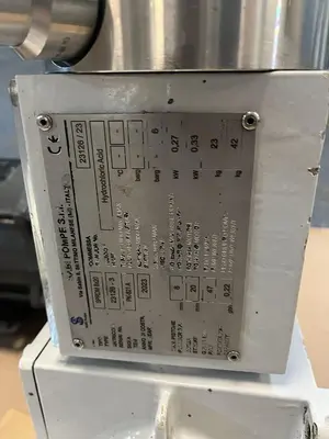 Used SABI POMPE SPRDM8X20 Pumps (Metering) Ohio US | Surplus Asset Holdings #1514622