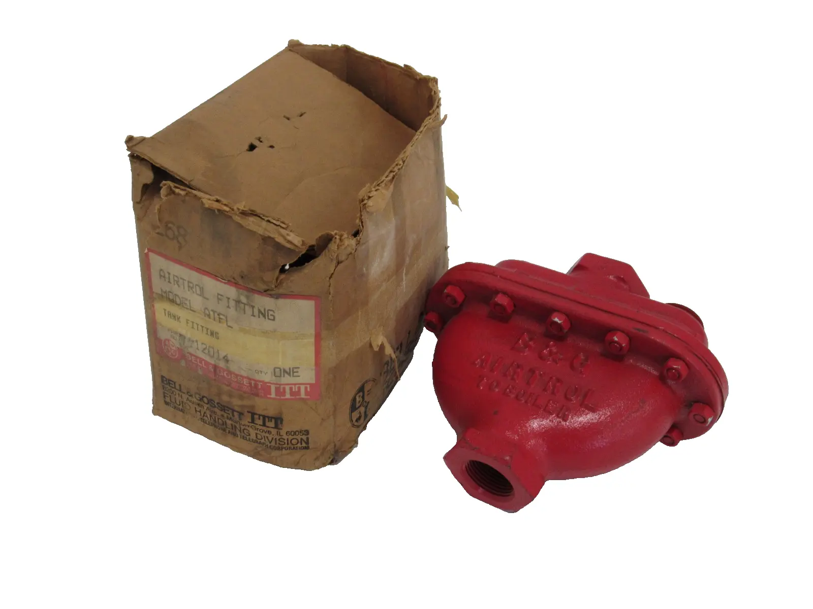 NEW BELL & GOSSETT 112014 AIRTROL TANK FITTING ATFL