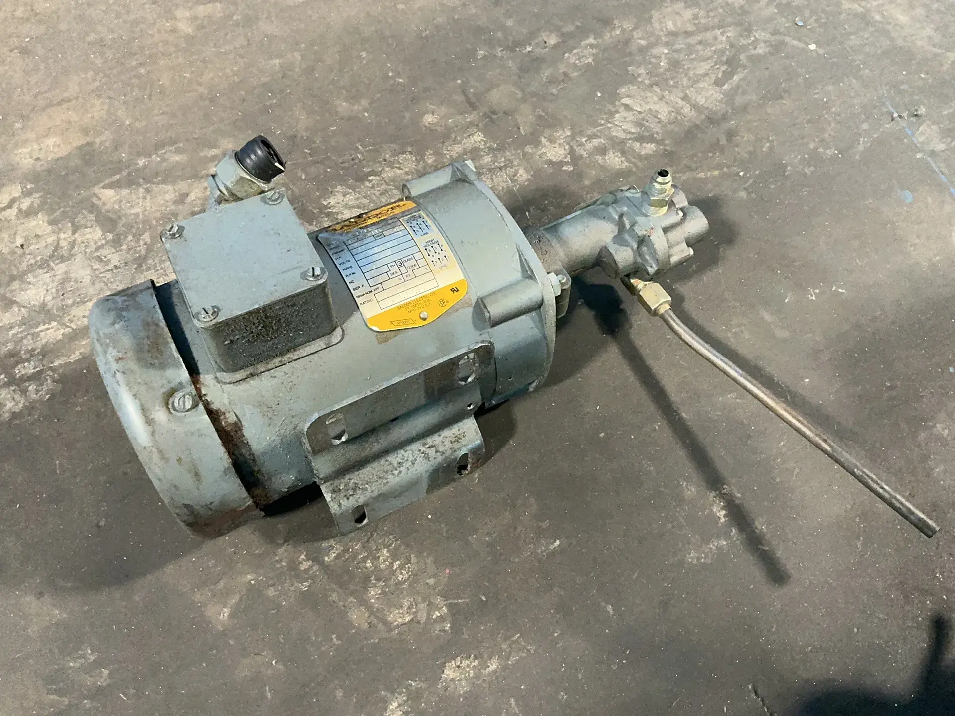 Used BALDOR 34A62884 Rotary Pumps Ohio US | HGR 24 #1355905