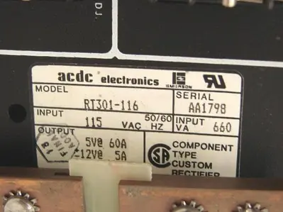 USED ACDC RT301-116